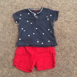 Baby boy Oshkosh 4th of July Outfit